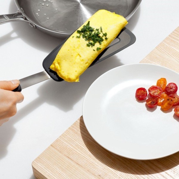 Силіконовий шпатель OXO L, чорний, гарне захоплення