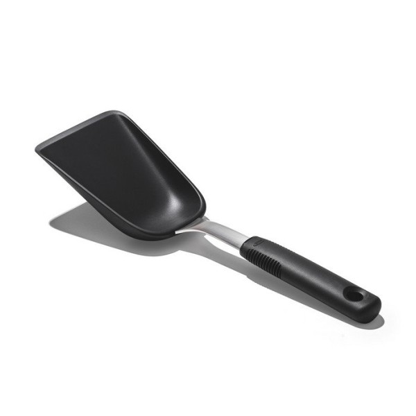 Łopatka i łyżka silikonowa OXO Good Grips (czarna)