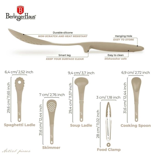 Набір кухонного начиння BERLINGER HAUS BH-6336 SAHARA