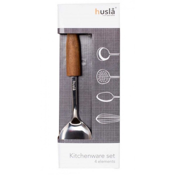 НАБІР КУХОННОГО НАЧИНУ HUSLA З АКАЦІЇ 73952