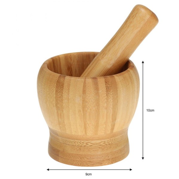 Moździerz bambusowy Kinghoff KH-1616 (9,5 cm)