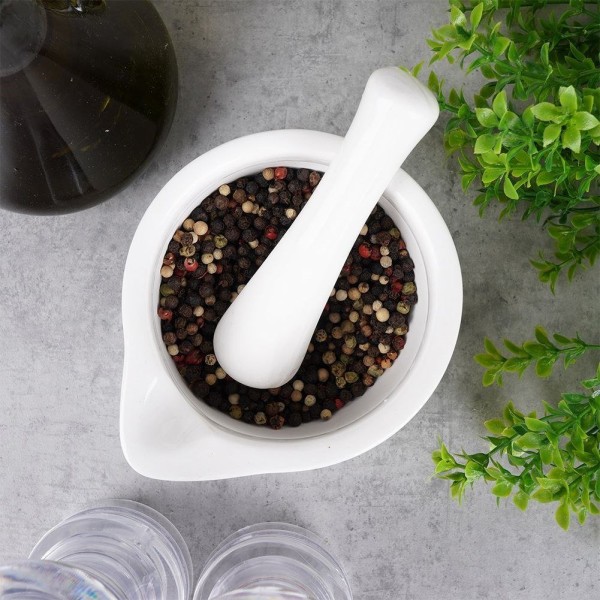 Moździerz kuchenny do przypraw EH EXCELLENT HOUSEWARE 259318 (porcelanowy)