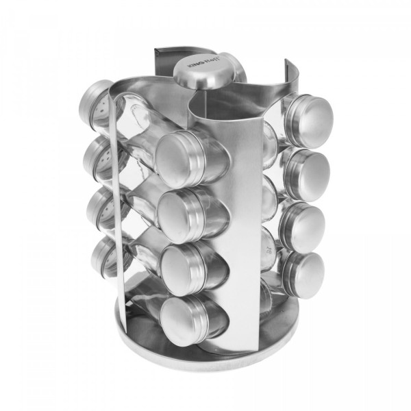 Komplet pojemników na przyprawy Kinghoff KH-4006 (17 elementów)