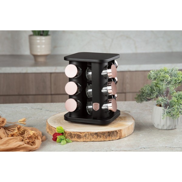 Полиця для спецій BerlingerHaus Black Rose BH-8559