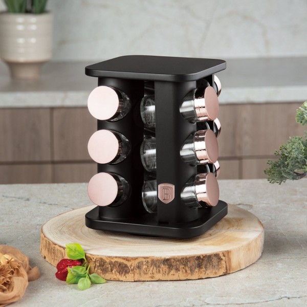 Полиця для спецій BerlingerHaus Black Rose BH-8559