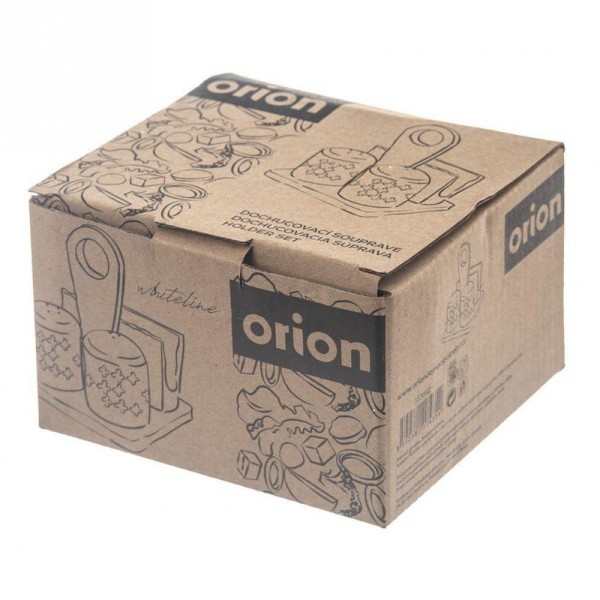 Przyprawnik porcelanowy Orion 153692 (serwetnik, solniczka, pieprzniczka)