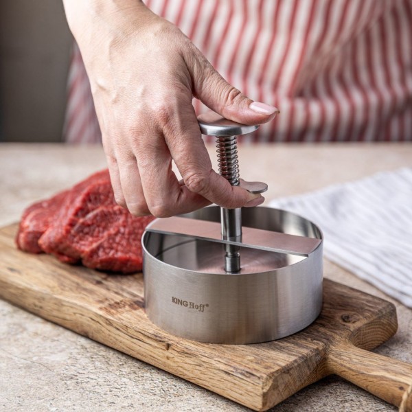 Praska do mięsa i formowanie burgerów Kinghoff KH-1879 (regulowana)