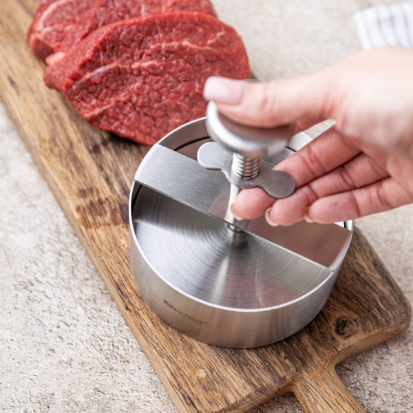 Praska do mięsa i formowanie burgerów Kinghoff KH-1879 (regulowana)