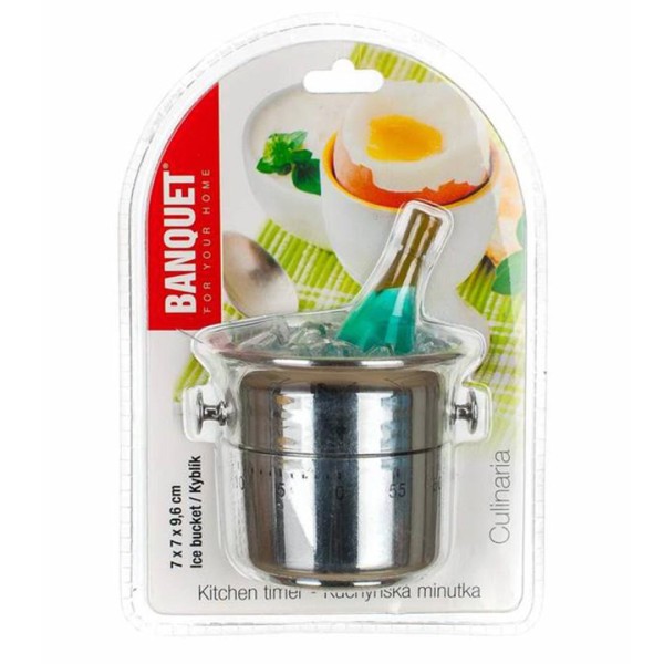 МЕХАНІЧНИЙ КУХОННИЙ ТАЙМЕР ВІДРО ДЛЯ ЛЬОДУ БАНКЕТ