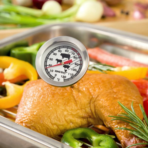 ТЕРМОМЕТР ДЛЯ М'ЯСА 0-120C KiNGHOFF KH-3697