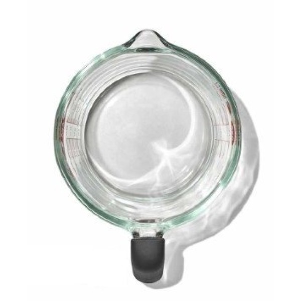 Мірний стаканчик OXO-Glass 1 л. Зручне захоплення.