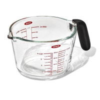 Мірний стаканчик OXO-Glass 1 л. Зручне захоплення.