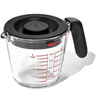 Скляний мірний стаканчик OXO-0,5 л з кришкою Good Grips
