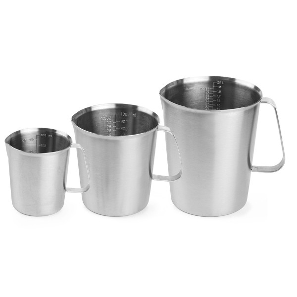 Miarka kuchenna Hendi 516201 (1 l, stal nierdzewna)