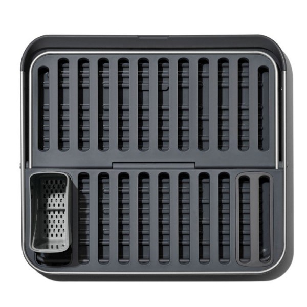 Сталева сушарка для посуду OXO-X з гарним захватом