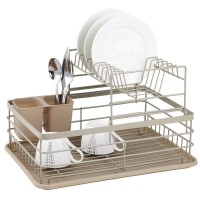 ДВОРІВ'ЯЗКОВА СУШАРКА ДЛЯ ПОСУДУ 43X32X27 СМ KINGHOFF KH-1839