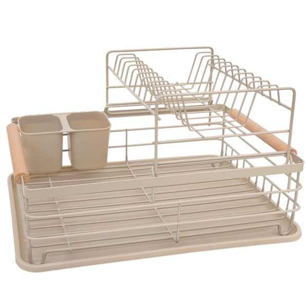 ДВОРІВ'ЯЗКОВА СУШАРКА ДЛЯ ПОСУДУ 43 X 32 X 27 СМ KINGHOFF KH-1799