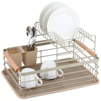ДВОРІВ'ЯЗКОВА СУШАРКА ДЛЯ ПОСУДУ 43 X 32 X 27 СМ KINGHOFF KH-1799