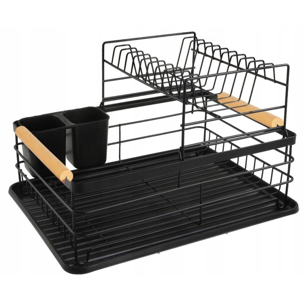 ДВОРІВ'ЯЗКОВА СУШАРКА ДЛЯ ПОСУДУ 41 X 30 X 27,5 СМ BRUNBESTE BB-2334