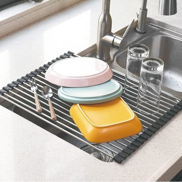 СТАЛЕВА РЕШІТКА ДЛЯ СУШАРКИ ДЛЯ МИВКИ 45 X 32 СМ KINGHOFF KH-1903