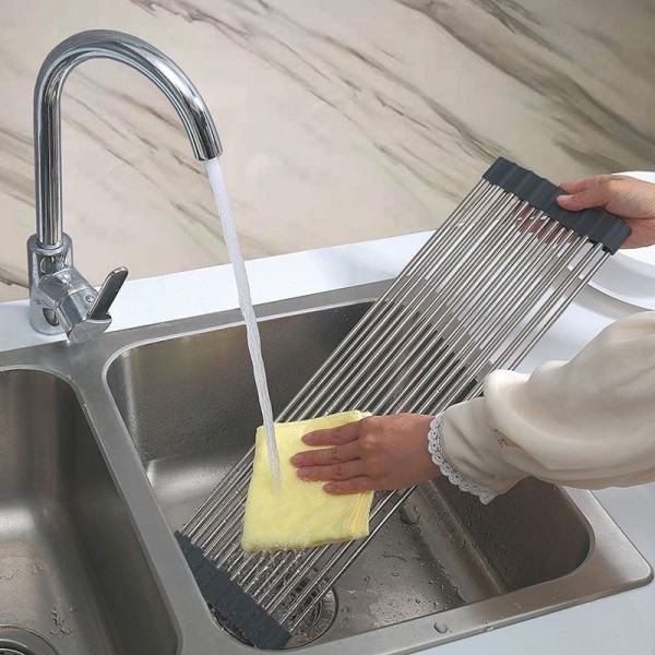 СТАЛЕВА РЕШІТКА ДЛЯ СУШАРКИ ДЛЯ МИВКИ 45 X 32 СМ KINGHOFF KH-1903