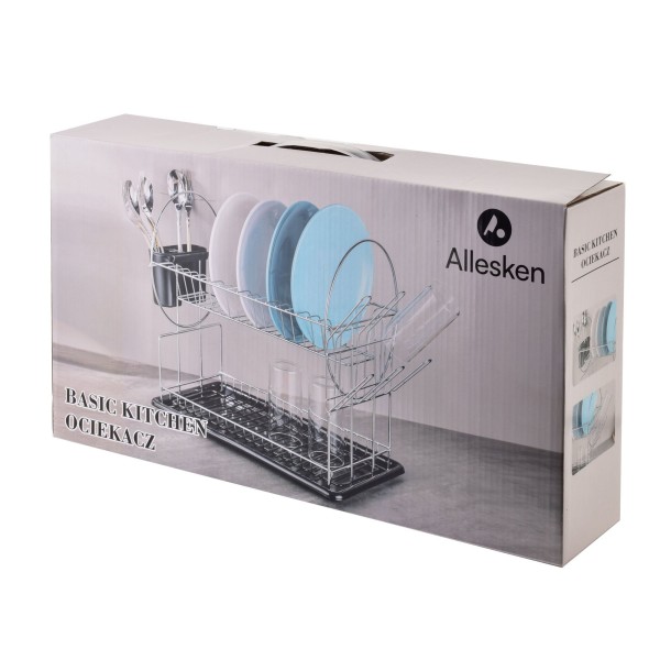 Ociekacz na naczynia Allesken BASIC KITCHEN (51x23,5x36,5 cm)