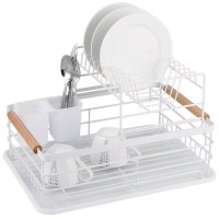 ДВОРІВ'ЯЗКОВА СУШАРКА ДЛЯ ПОСУДУ 43 X 32 X 27 СМ KINGHOFF KH-1798