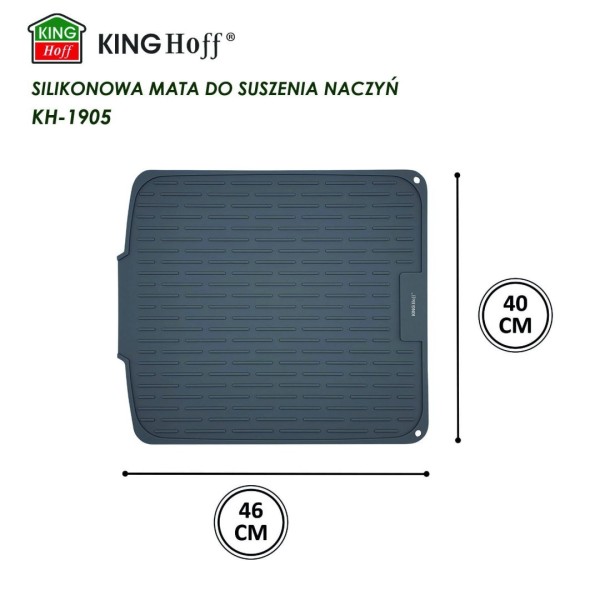 Mata do suszenia naczyń Kinghoff KH-1905 (46x40 cm)