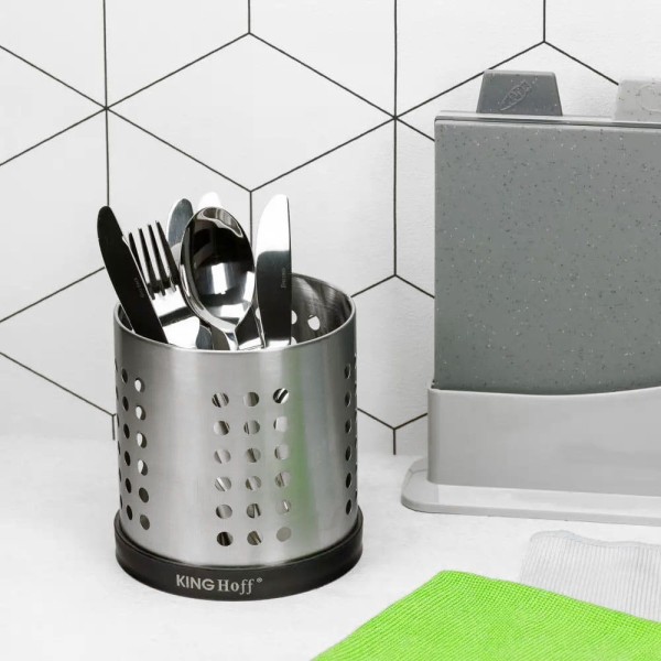 Ociekacz na sztućce Kinghoff KH-1744 (stal nierdzewna)