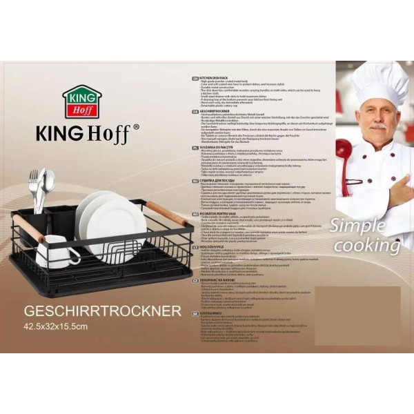 Ociekacz na naczynia Kinghoff KH-1728 (42,5×32×15,5 cm)