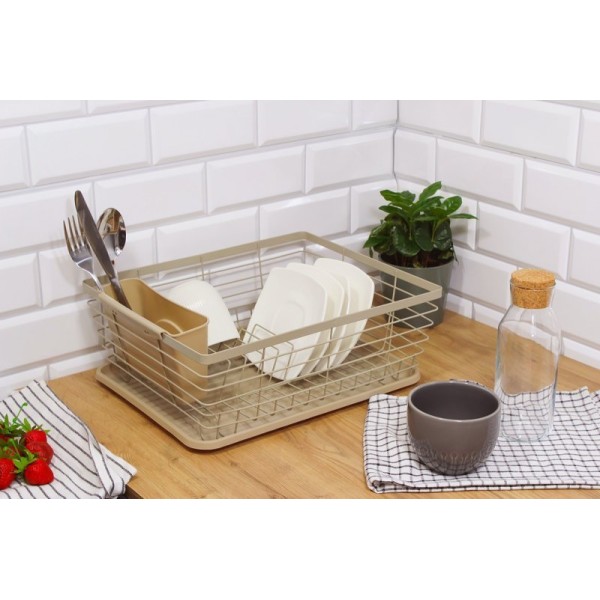 Suszarka do naczyń Brunbeste 4028 (z ociekaczem i tacą)