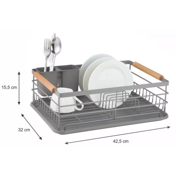 Suszarka do naczyń Kinghoff KH-1729 (42,5×32×15,5 cm)