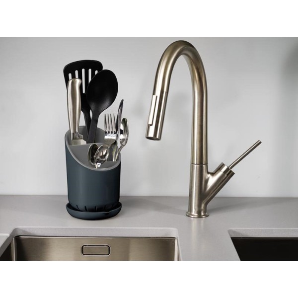 Ociekacz na sztućce JOSEPH JOSEPH JJ-Dock (szary)