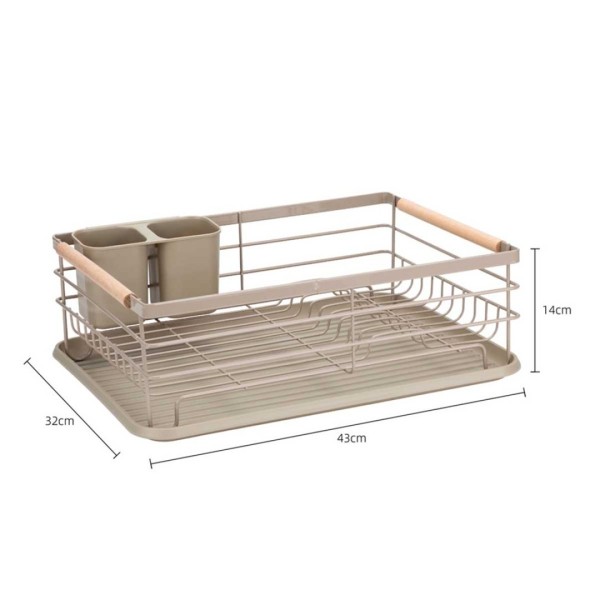 Suszarka do naczyń ELITEHOFF E-8189 (beżowa)
