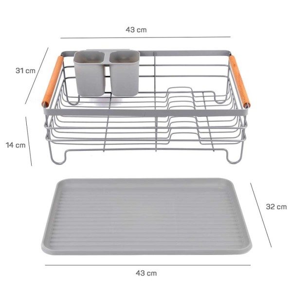 Suszarka do naczyń ELITEHOFF E-8087 (z tacką)