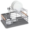 ДВОРІВ'ЯЗКОВА СУШАРКА ДЛЯ ПОСУДУ 43 X 32 X 27 СМ KINGHOFF KH-1797