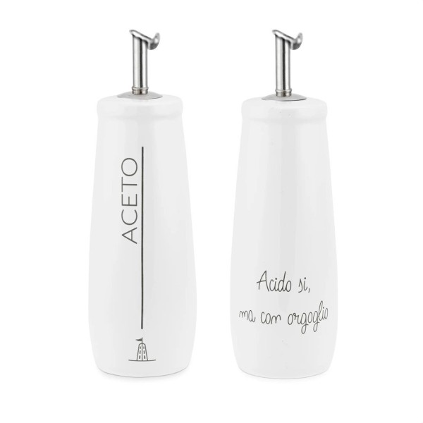 Butelka do octu La Porcellana Bianca GLI ONESTI (250 ml)