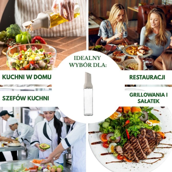 Butelka do octu i oliwy Kinghoff KH-2004 (500 ml)