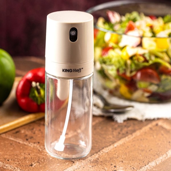 СКЛЯНИЙ РОЗПИЛЮВАЧ 250 мл ДЛЯ ОЦТУ ТА ОЛИВКОВОЇ ОЛІЇ KINGHOFF KH-2005