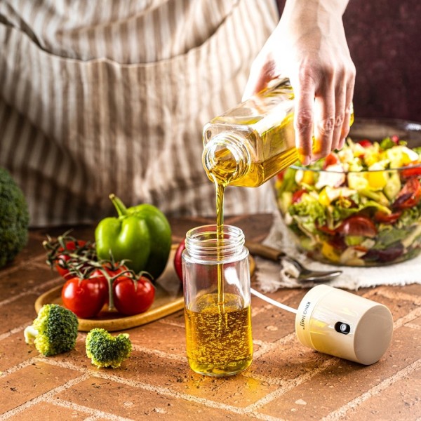 СКЛЯНИЙ РОЗПИЛЮВАЧ 250 мл ДЛЯ ОЦТУ ТА ОЛИВКОВОЇ ОЛІЇ KINGHOFF KH-2005