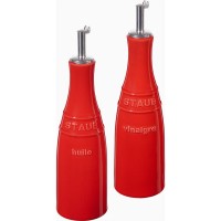 Набір для подачі олії та оцту STAUB 250 мл, червоний