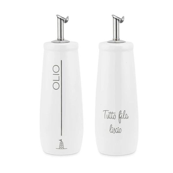 Butelka do oliwy La Porcellana Bianca GLI ONESTI (250 ml)