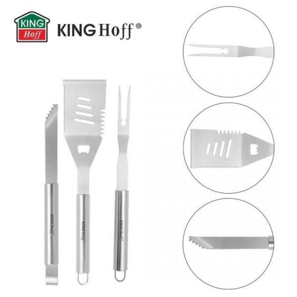 Zestaw przyborów do grilla Kinghoff KH-1919 (5 elementów)
