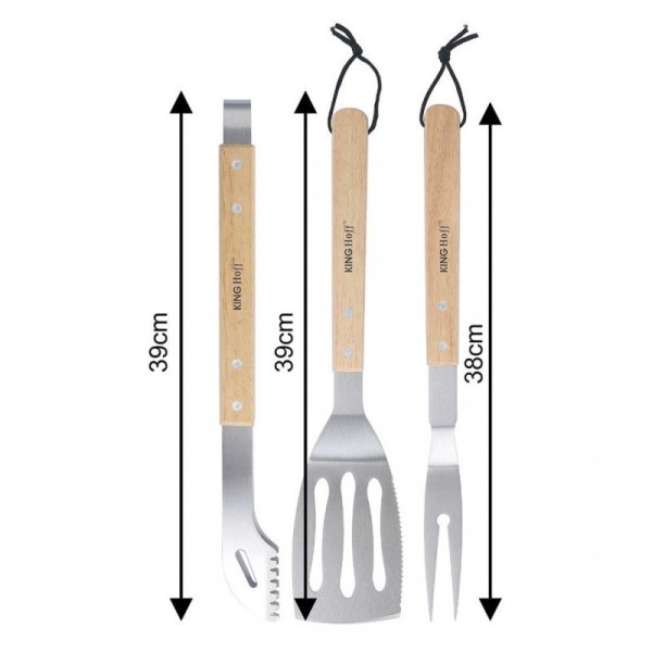 Zestaw przyborów do grilla Kinghoff KH-1918 (6 elementów)