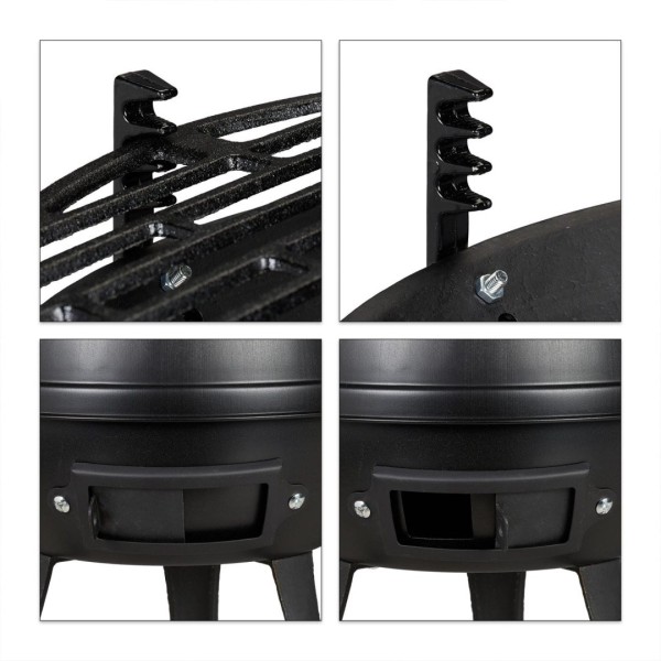 Grill ogrodowy Brunbeste BB-2645 (żeliwny)