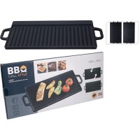 Dwustronna płyta na grill z żeliwa 50x23x1,4 cm