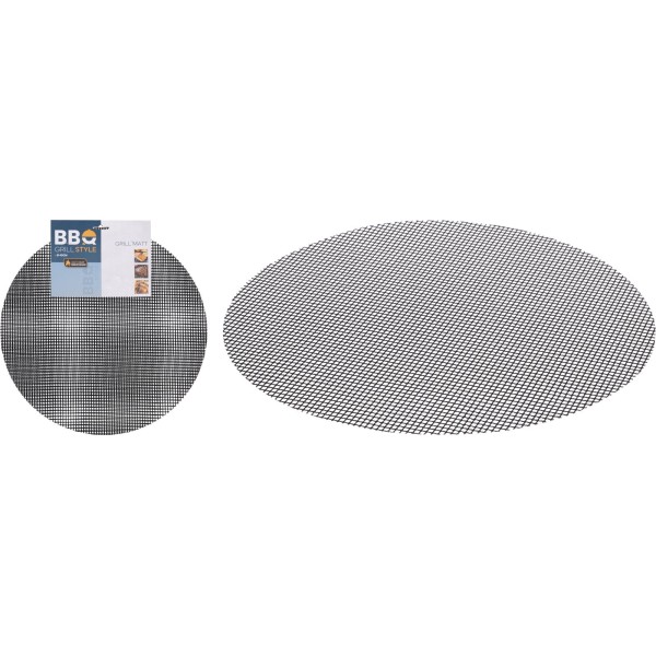 Mata ochronna na grilla okrągła z teflonu 40 cm 2sztuki