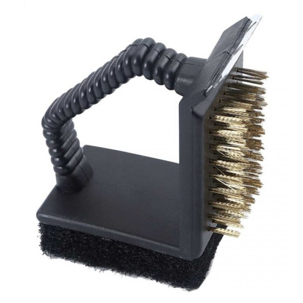 ЩІТКА 3-в-1 ДЛЯ ЧИЩЕННЯ ГРИЛЯ GRILL KINGHOFF KH-1913