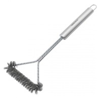 СТАЛЕВА ЩІТКА ДЛЯ ЧИЩЕННЯ ГРИЛЯ GRILL KINGHOFF KH-1915