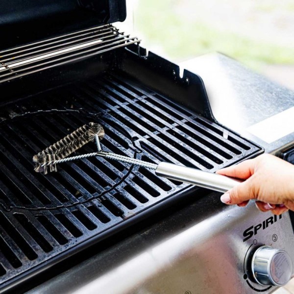 СТАЛЕВА ЩІТКА ДЛЯ ЧИЩЕННЯ ГРИЛЯ GRILL KINGHOFF KH-1915